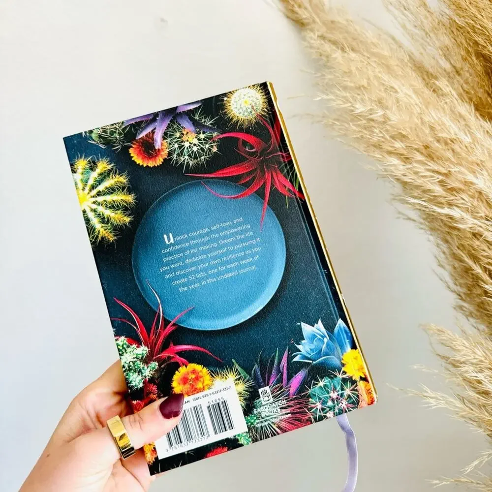ANTHROPOLOGIE Lists For Bravery Guided Journal Notebook Meditations Moorea Seal